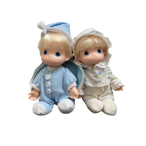Vintage 1992 Precious Moments - My First Babydoll set of 2 - Picture 1 of 6